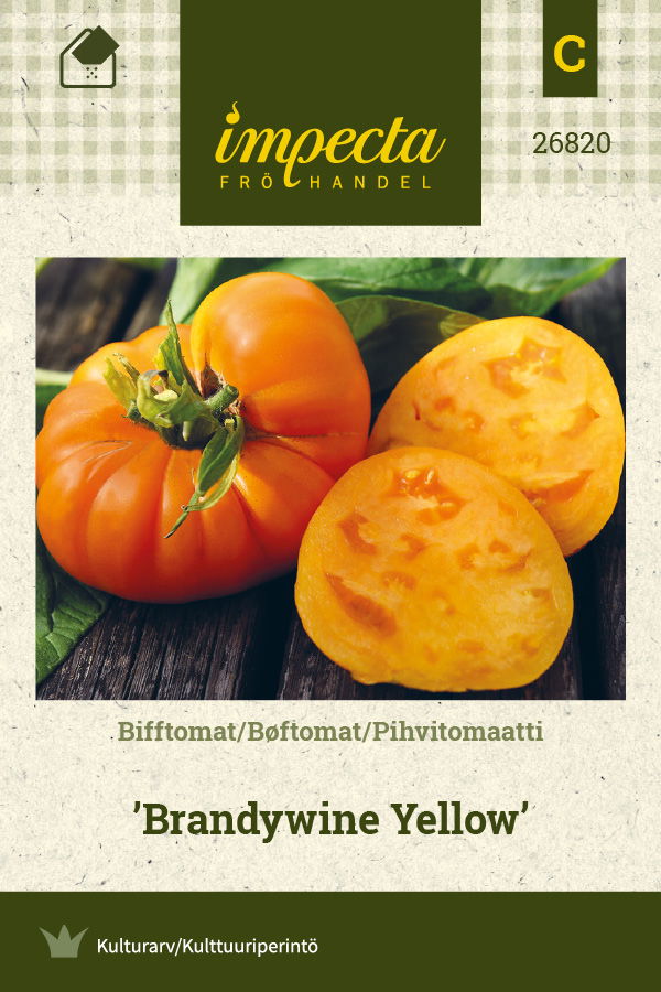 Frø Bøftomat Brandywine Yellow