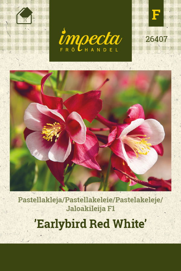 Frø Pastelakeleje F1 Earlybird Red White