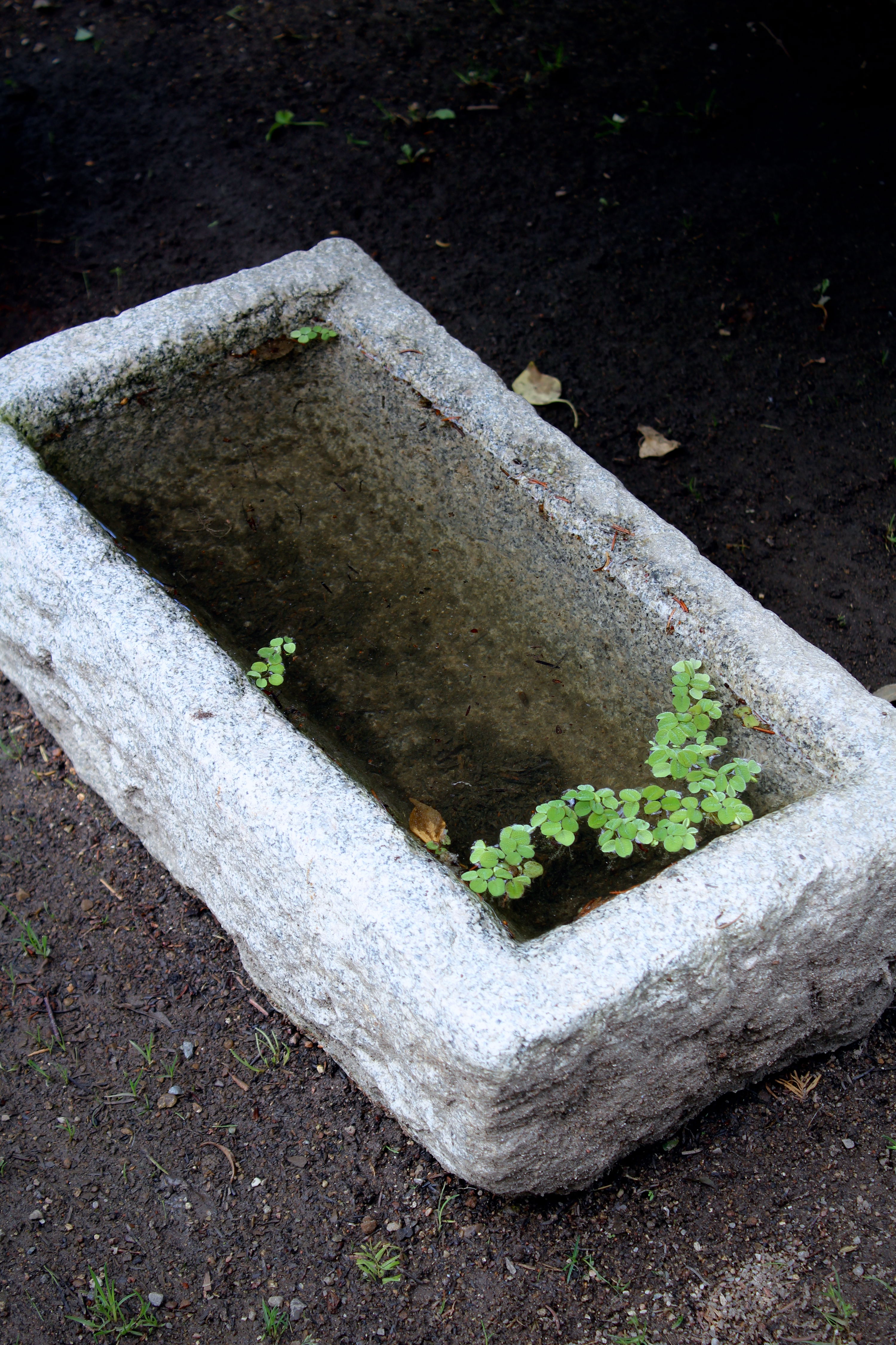 Antik fuglebad, granit nr.21