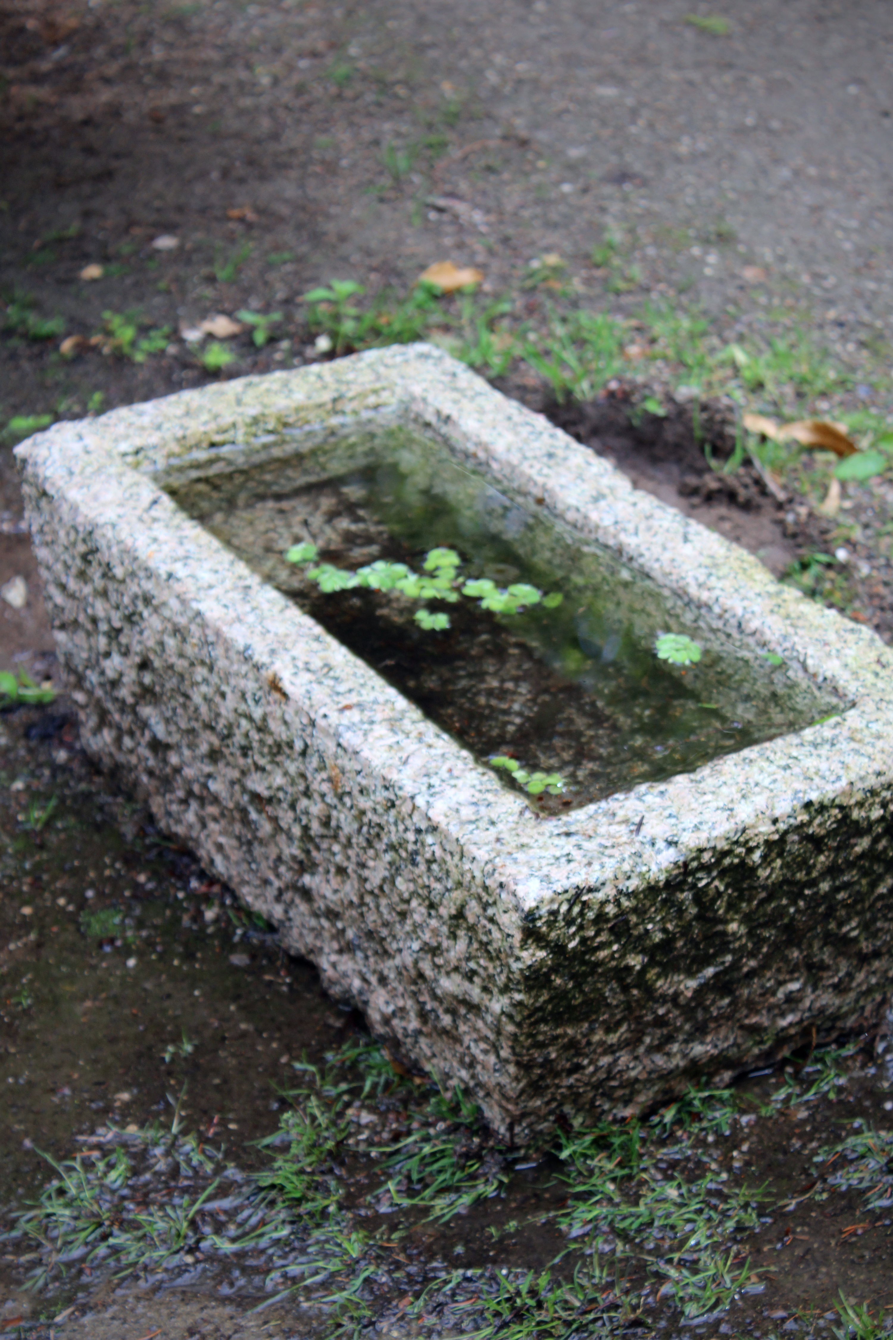 Antik fuglebad, granit nr.28