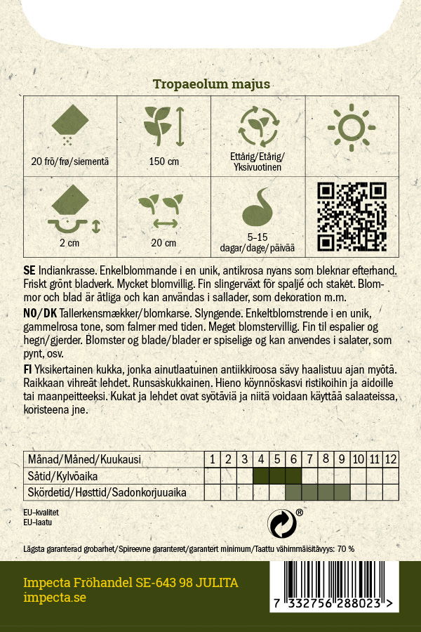 Frø Tallerkensmækker Purple Emperor