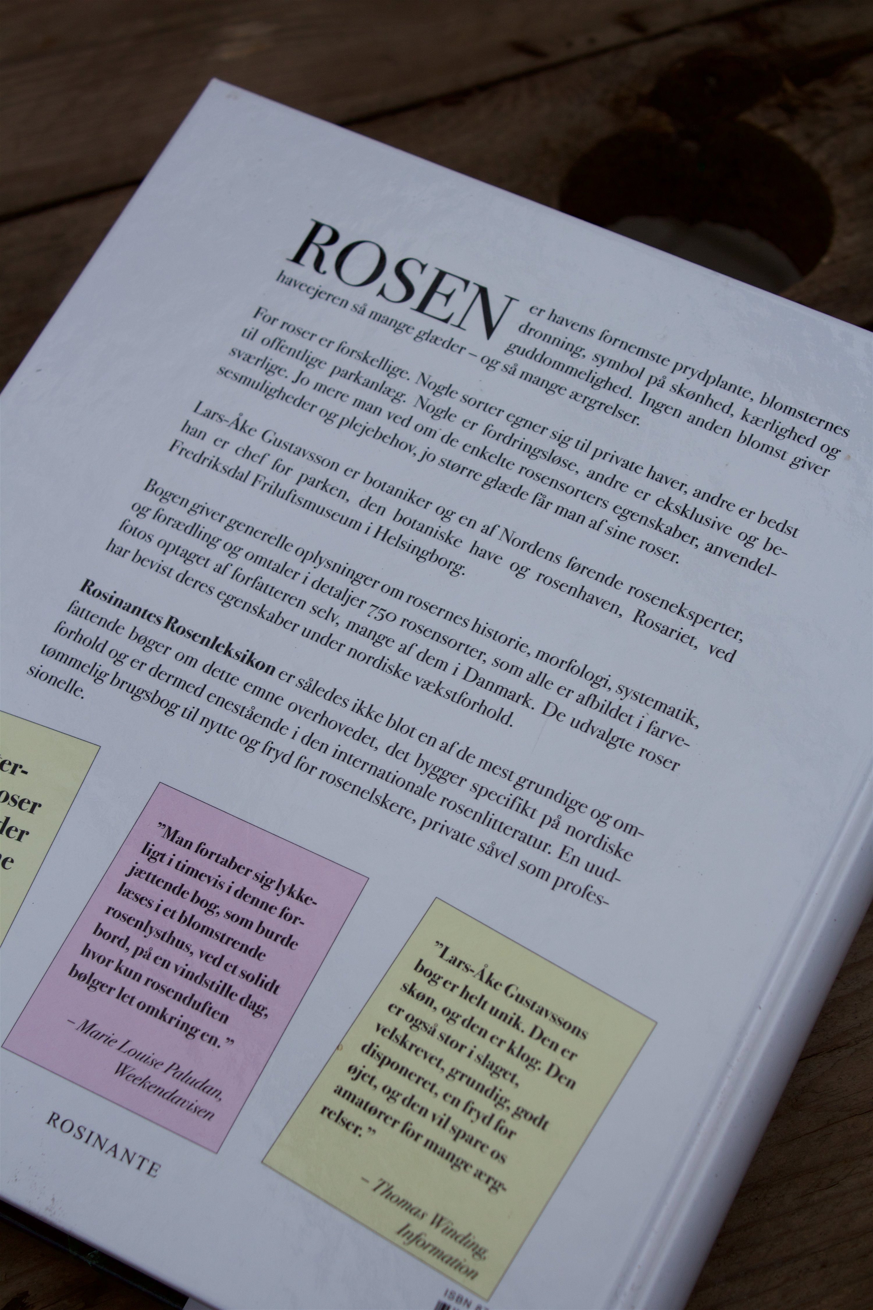 Bog: Rosen leksikon, antikvarisk
