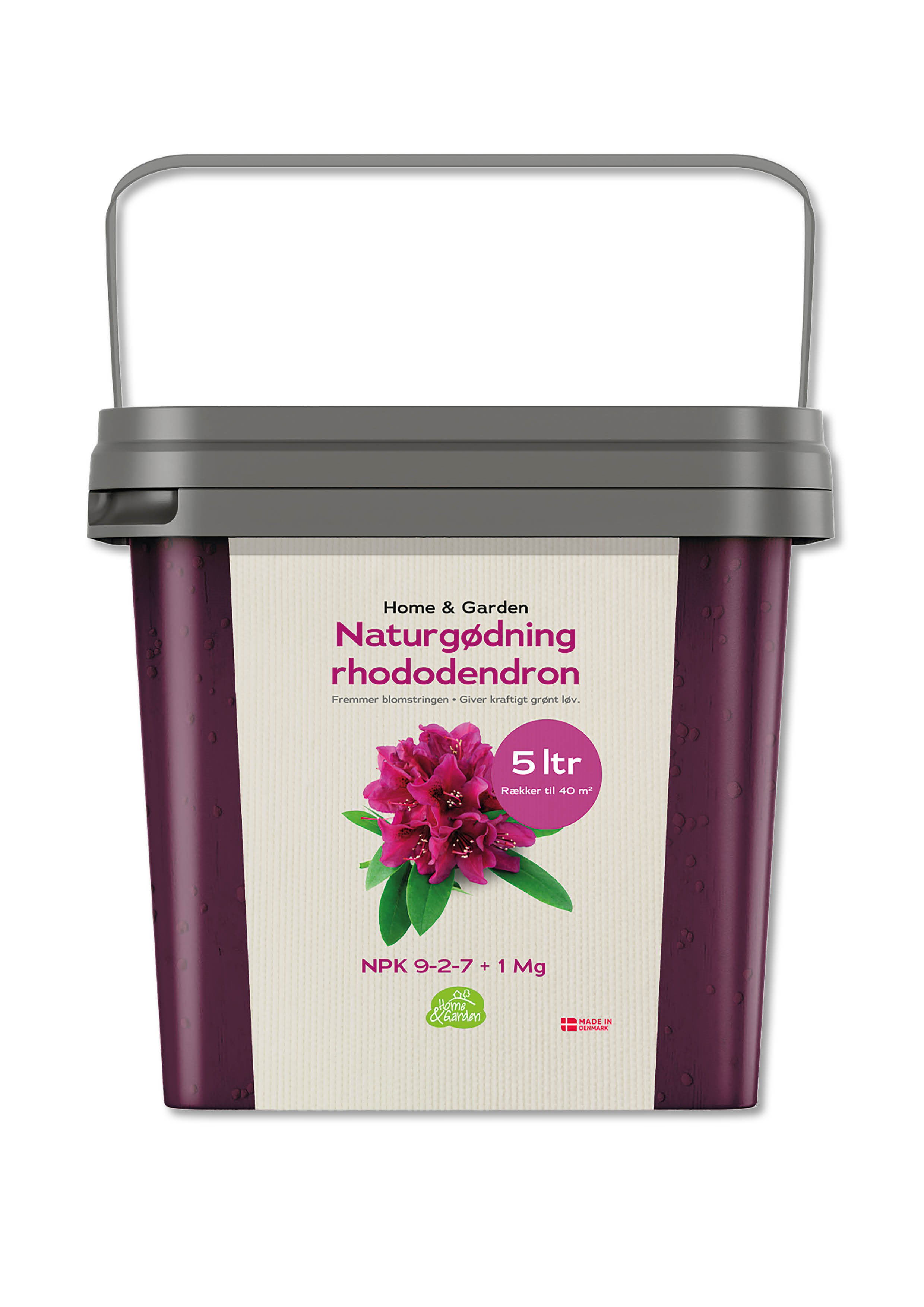 Naturgødning, Rhododendron