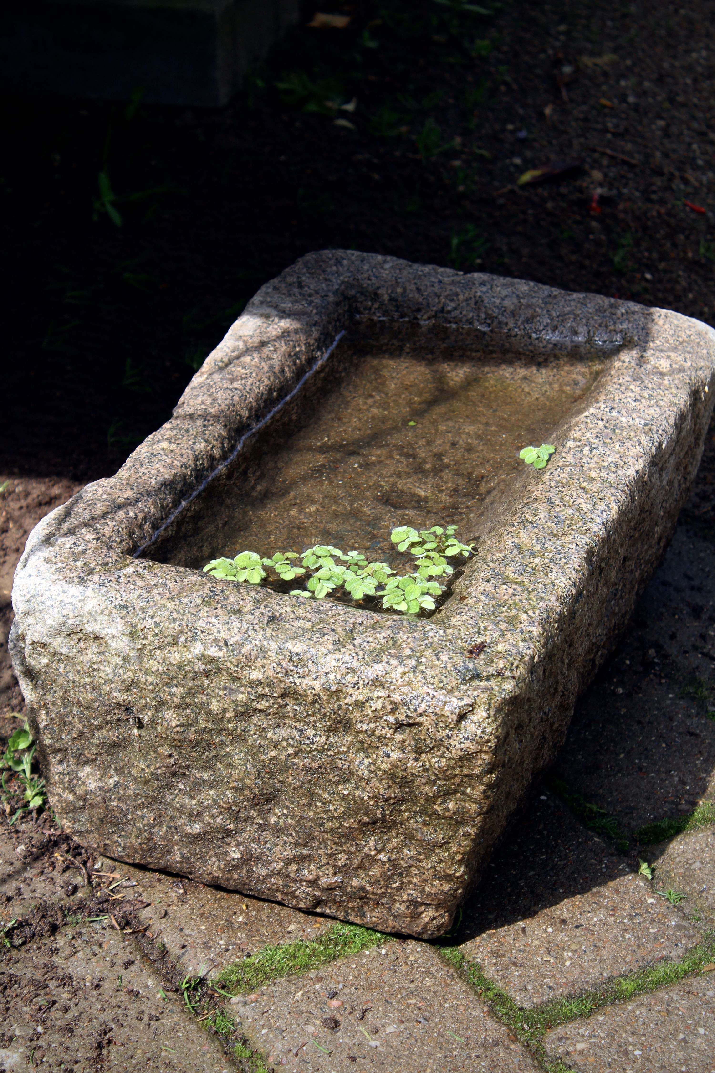 Antik fuglebad, granit nr.15
