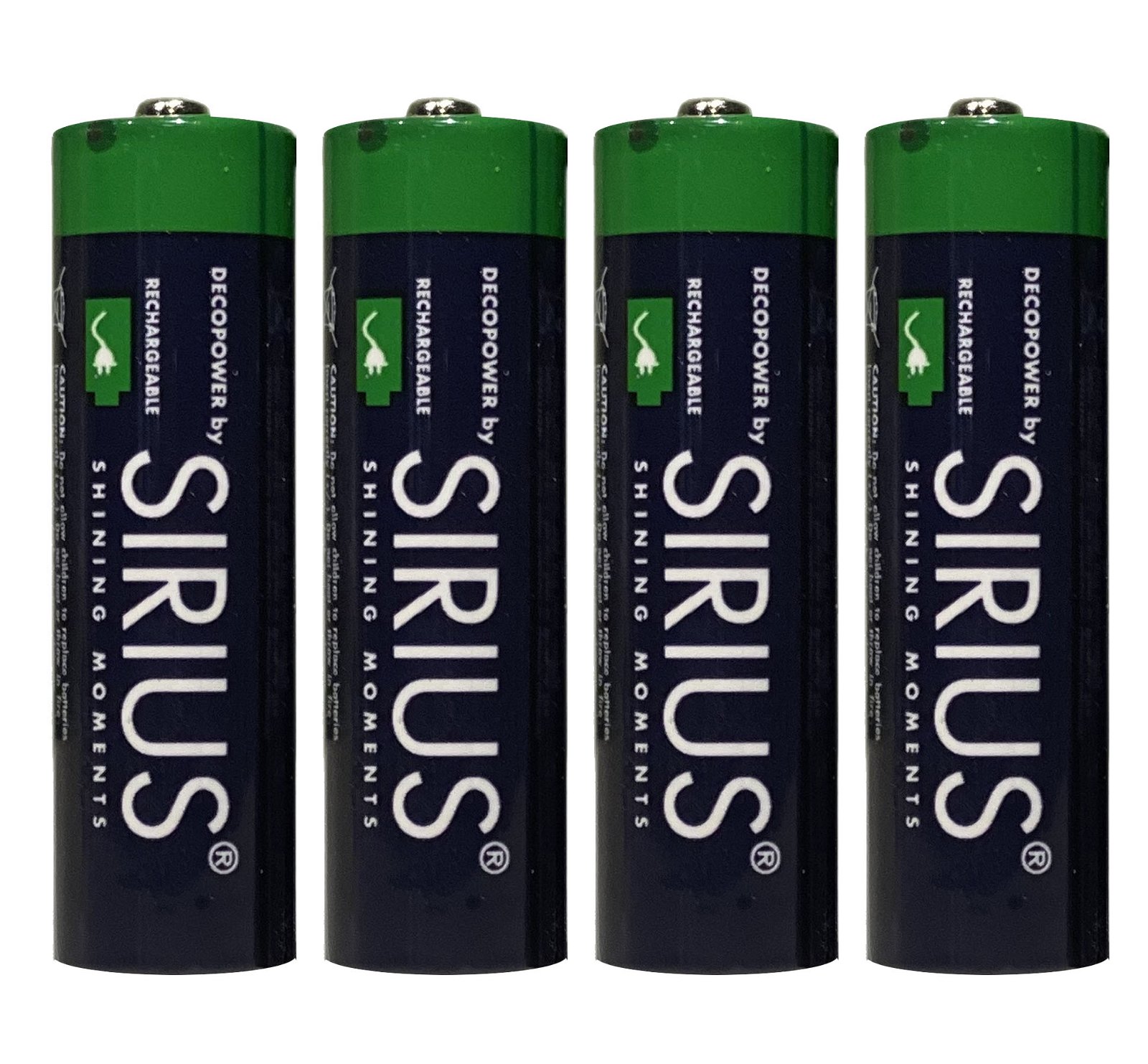 Sirius: AA Genopladelige batterier, 4 stk.